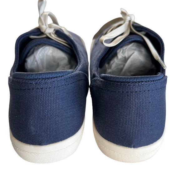 SUN + STONE NAVY BLUE BOYS KIVA SNEAKER Size 5 NWOT - Picture 5 of 7